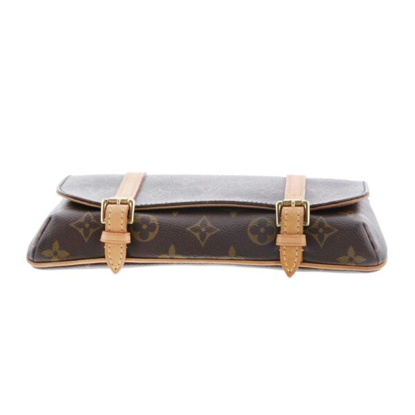 1240005025863 4 Louis Vuitton Pochette Marelle Waist Bag Monogram Brown