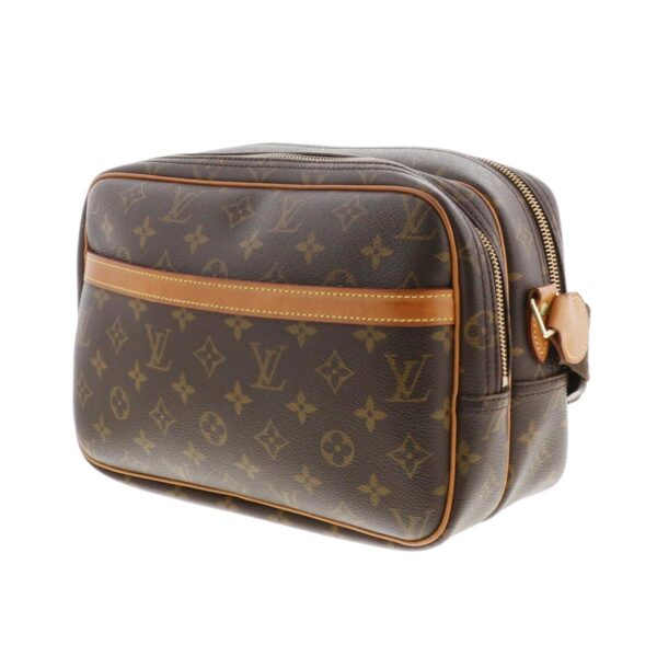 1240005025947 2 1 Louis Vuitton Reporter PM Shoulder Bag Monogram Brown