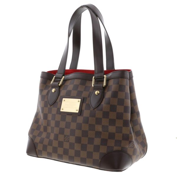 1240005025978 2 Louis Vuitton Hampsted PM Shoulder Bag Damier Ebene Brown