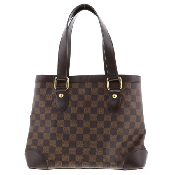 1240005025978 4 Louis Vuitton Hampsted PM Shoulder Bag Damier Ebene Brown