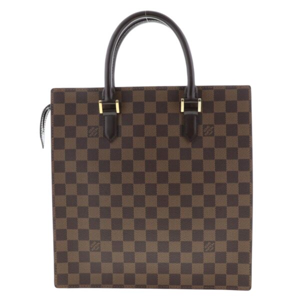 1240005026016 4 1 Louis Vuitton PM Tote Bag Damier Ebene Brown