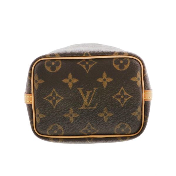 1240005026105 4 Louis Vuitton Nano Noe Drawstring Bag Monogram Brown