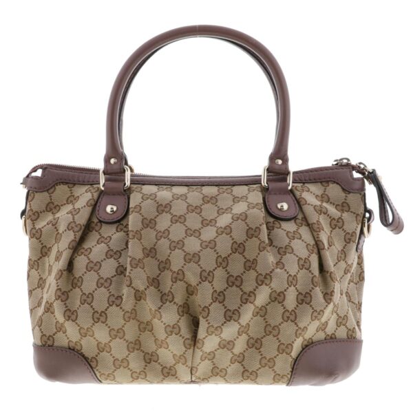 1240005026116 4 Gucci Good Coulic GG Chang Handbag Brown