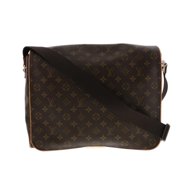 1240005026154 1 Louis Vuitton Abesu Shoulder Bag Monogram Brown