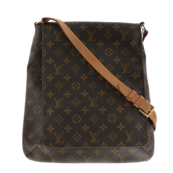 1240005026157 1 Louis Vuitton Musette Shoulder Bag Monogram Brown