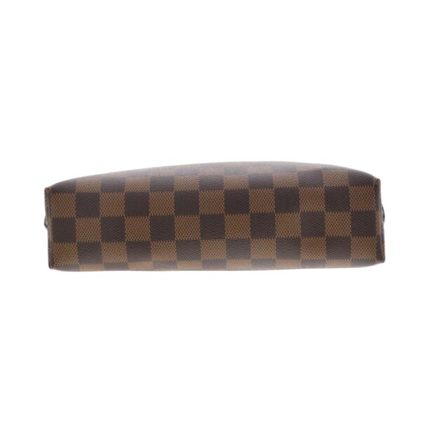 1240005026458 4 Louis Vuitton Pochette GM Pouch Damier Ebene Brown