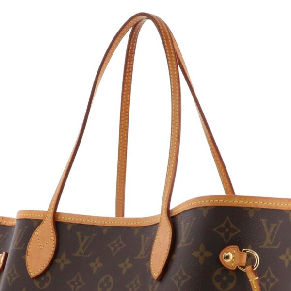 1240005027081 3 Louis Vuitton Neverfull MM Tote Bag Monogram Brown