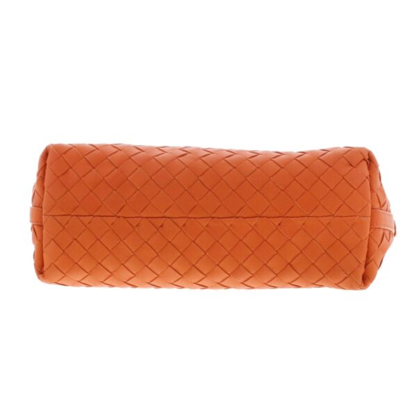 1240005027131 5 Bottega Veneta Intreccio Accessory Pouch Orange