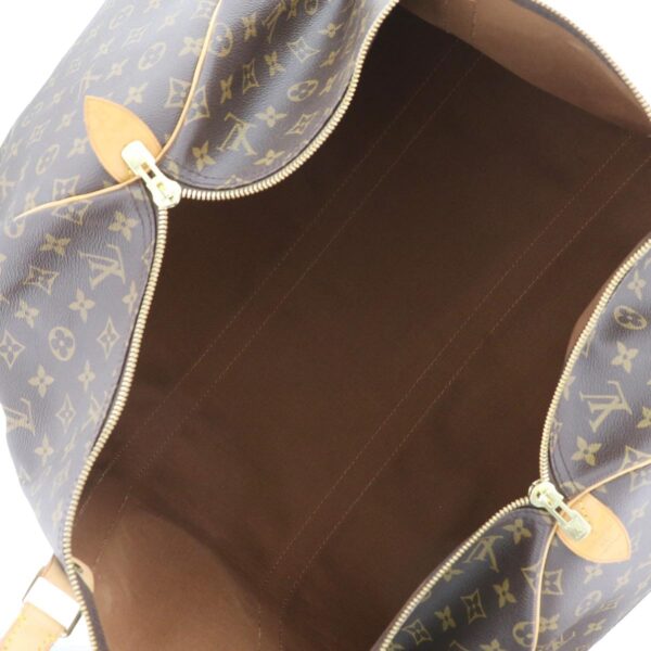 1240005027140 6 Louis Vuitton Keepall 55 Bag Monogram Brown