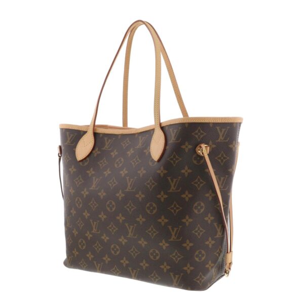 1240005027238 2 Louis Vuitton Neverfull MM Tote Bag Monogram Pivoine Brown