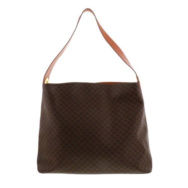 1240005027520 4 Celine Macadam Shoulder Bag Brown