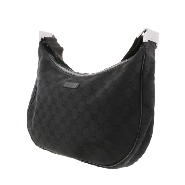 1240005027701 2 Gucci GG Shoulder Bag Black