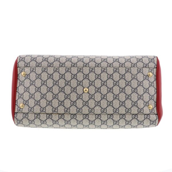 1240005027996 5 Gucci GG Supreme 2WAY Bag Beige Red Navy