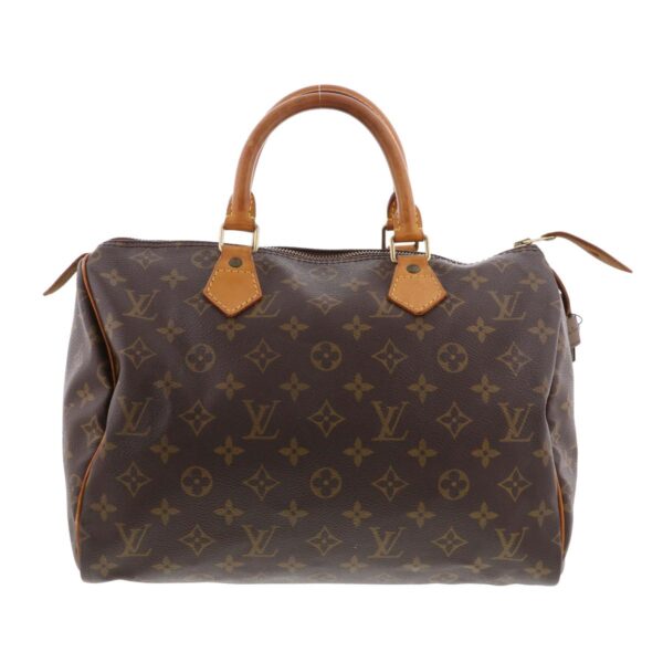 1240005028290 1 Louis Vuitton Speedy 30 Handbag Monogram Brown