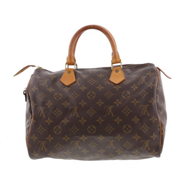 1240005028290 4 Louis Vuitton Speedy 30 Handbag Monogram Brown