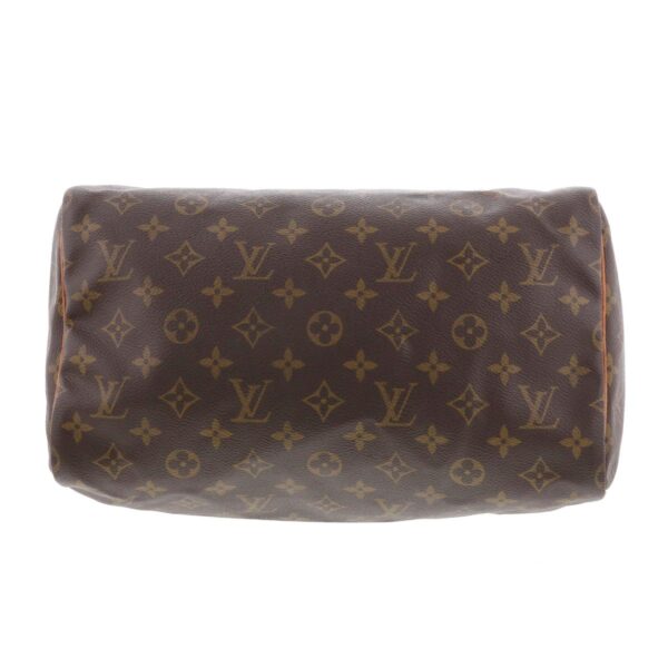 1240005028290 5 Louis Vuitton Speedy 30 Handbag Monogram Brown