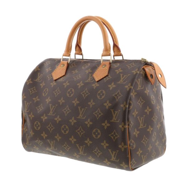 1240005028347 2 Louis Vuitton Speedy 30 Handbag Monogram Brown