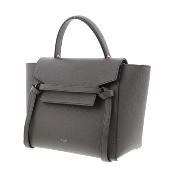 1240005028540 2 Celine Micro Belt Bag Gray