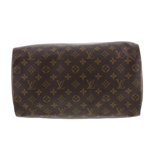 1240005028564 5 Louis Vuitton Speedy 35 Bag Monogram Brown