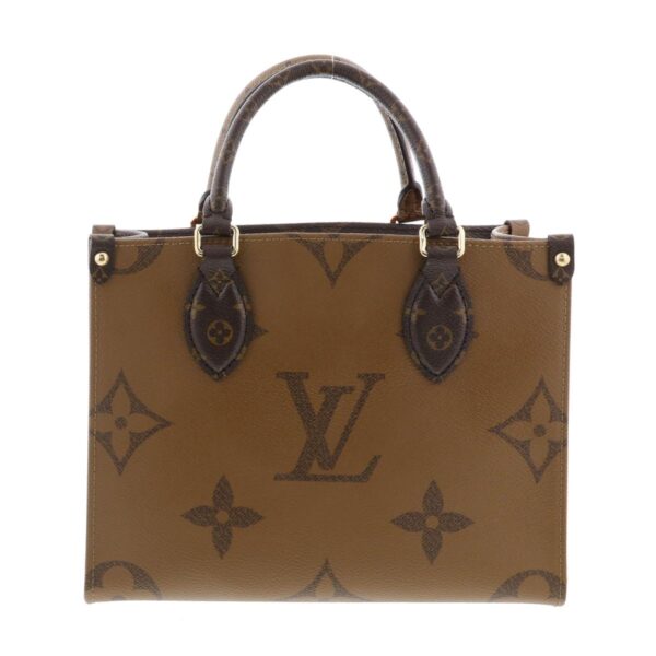 1240005028576 4 Louis Vuitton Onthego PM Handbag Brown