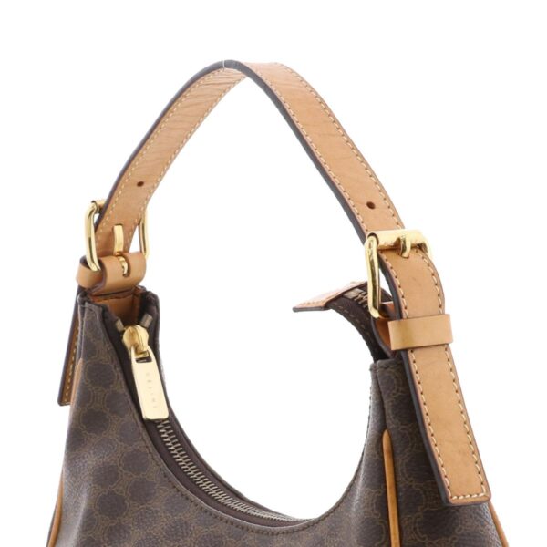 1240005028910 3 Celine Macadam Shoulder Bag Brown