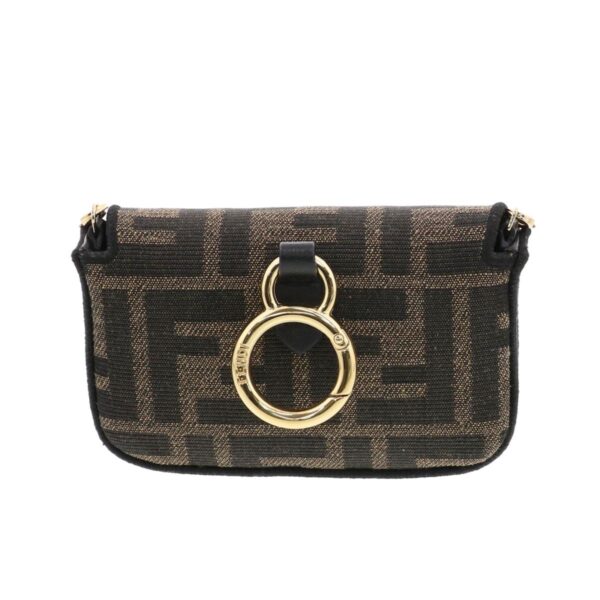 1240005028929 3 Fendi Sukka Nano Baquet Charm Bag Brown