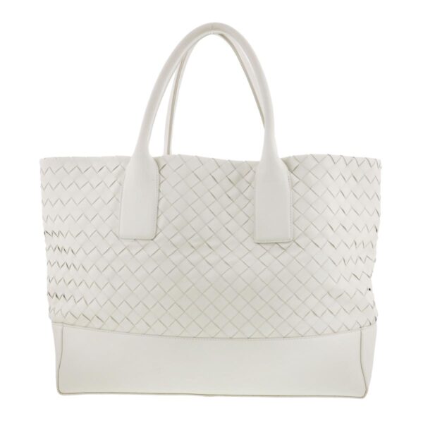 1240005028937 4 Bottega Veneta Intrecciato Tote Bag White