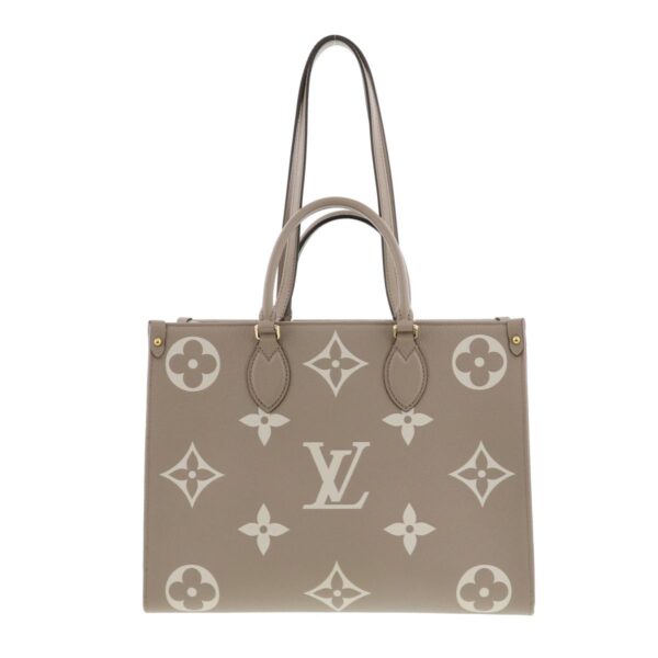 1240005028947 1 Louis Vuitton Onthego MM Shoulder Bag Monogram Beige