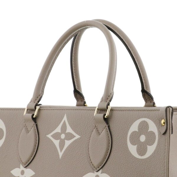 1240005028947 3 Louis Vuitton Onthego MM Shoulder Bag Monogram Beige