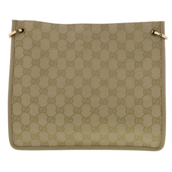 1240005029009 3 Gucci GG Canvas Square Shoulder Bag Khaki