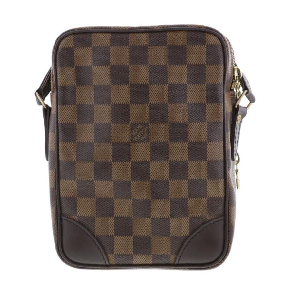 1240005029019 3 Louis Vuitton Amazon Shoulder Bag Damier Ebene Brown