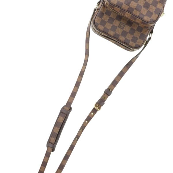 1240005029019 5 Louis Vuitton Amazon Shoulder Bag Damier Ebene Brown