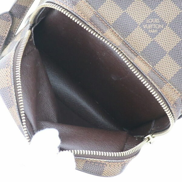 1240005029019 7 Louis Vuitton Amazon Shoulder Bag Damier Ebene Brown