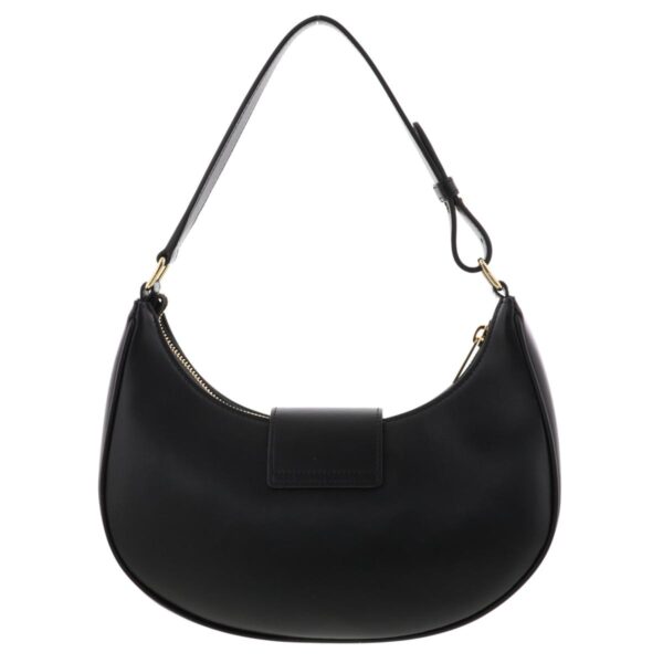 1240005029034 4 Celine AVA Triumph Medium Shoulder Bag Black