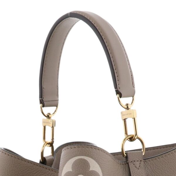 1240005029057 3 Louis Vuitton Neonoe MM Shoulder Bag Monogram Empreinte Beige