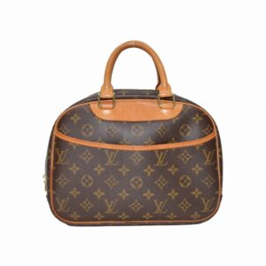 1240006003279 1 Louis Vuitton Business Shoulder Bag Briefcase Monogram Leather Brown