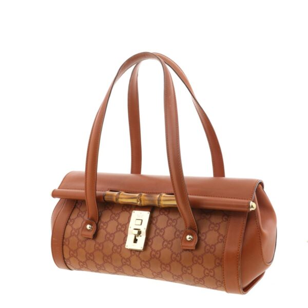 1240006008541 2 Gucci Bamboo Handbag Brown