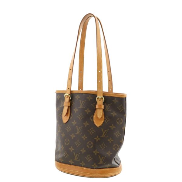 1240006008608 2 Louis Vuitton Monogram Baguette PM Handbag Brown