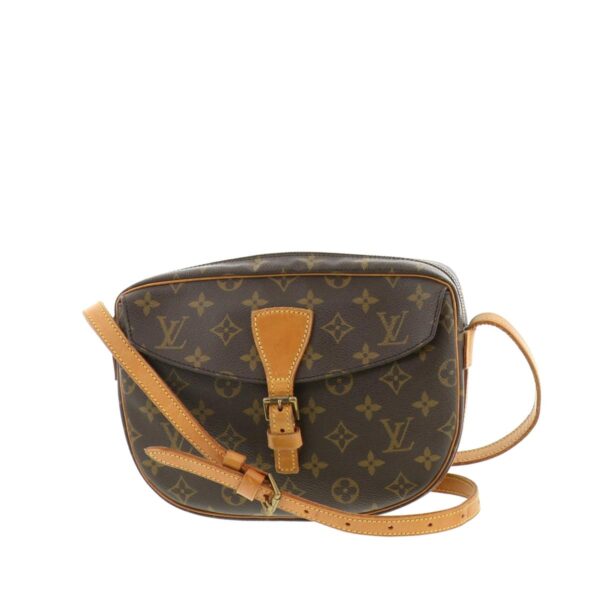 1240006010037 1 Louis Vuitton Genefeuille Shoulder Bag Monogram Brown