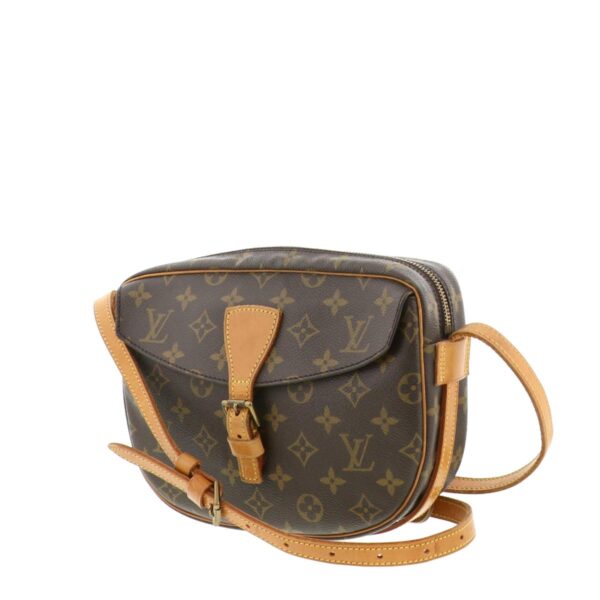 1240006010037 2 Louis Vuitton Genefeuille Shoulder Bag Monogram Brown