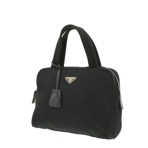 1240006010639 2 Prada Nylon Handbag Black