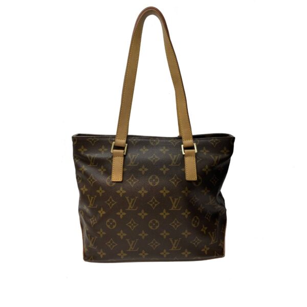 1240007001491 2 Louis Vuitton Caba Piano Monogram Canvas Tote Bag Brown