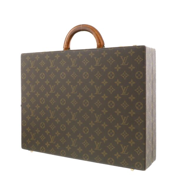 1240007003565 2 Louis Vuitton Monogram Crusher Carry Suitcase Brown