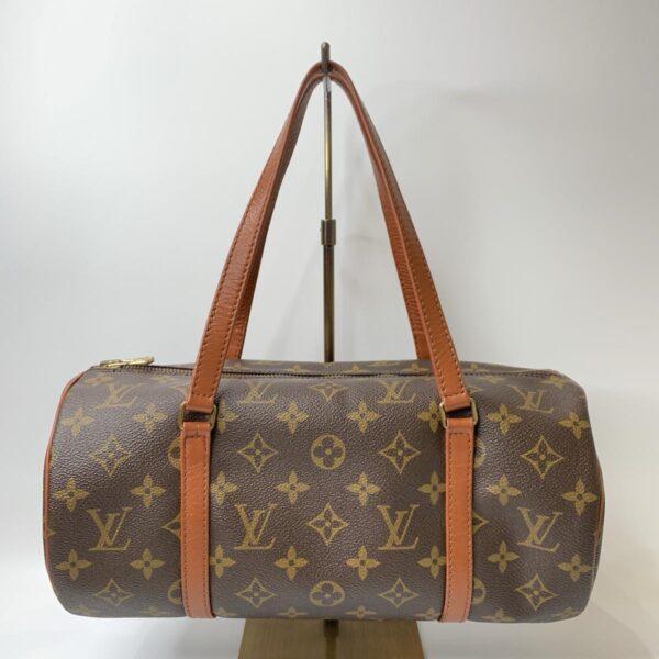 1240007004248 1 Louis Vuitton Papillon GM Monogram Canvas Handbag Brown