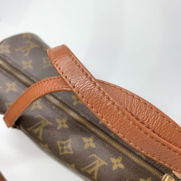 1240007004248 3 Louis Vuitton Papillon GM Monogram Canvas Handbag Brown