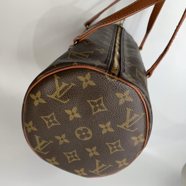 1240007004248 5 Louis Vuitton Papillon GM Monogram Canvas Handbag Brown