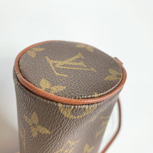 1240007004610 3 Louis Vuitton Papillon Monogram Canvas Drawstring Bag Brown