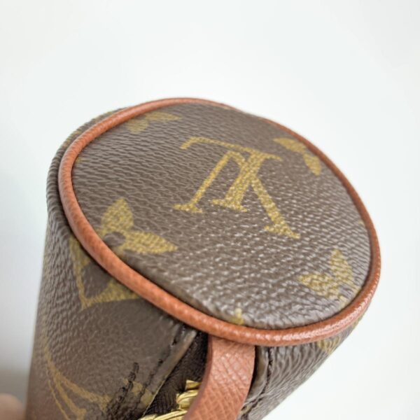 1240007004610 4 Louis Vuitton Papillon Monogram Canvas Drawstring Bag Brown