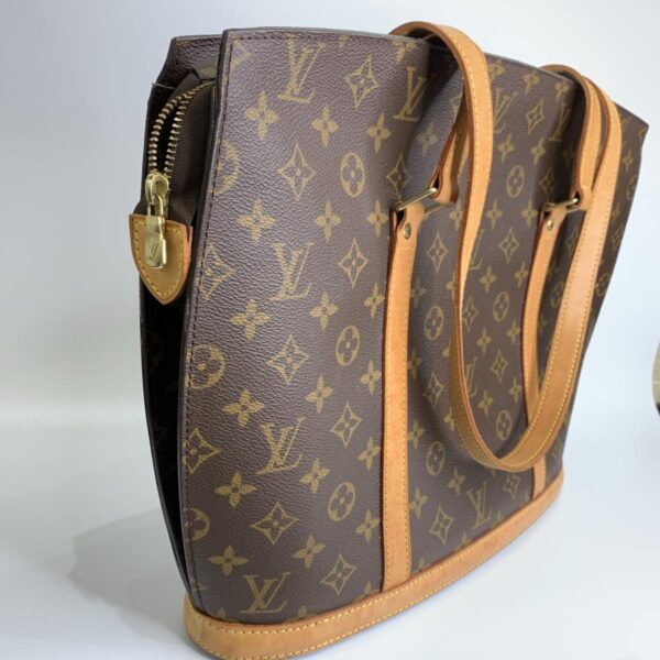 1240007004840 5 Louis Vuitton Babylon Monogram Canvas Tote Bag Brown