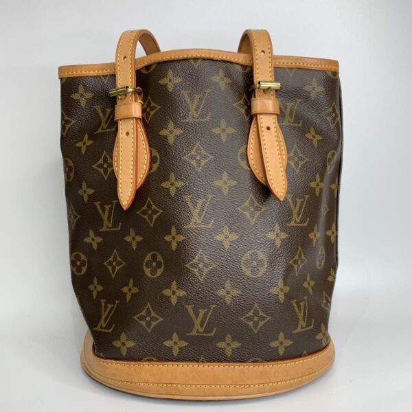 1240007005492 2 Louis Vuitton Monogram Canvas Shoulder Bag Brown